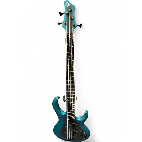 Used Ibanez BTB605MS TEAL Electric Bass Guitar