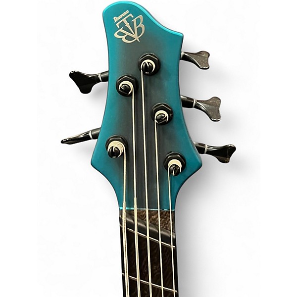 Used Ibanez BTB605MS TEAL Electric Bass Guitar