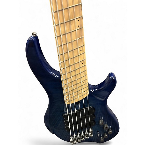 Used Dingwall COMBUSTION BLUE Electric Bass Guitar