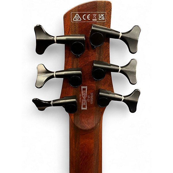 Used Ibanez SRMS806 NATURAL Electric Bass Guitar