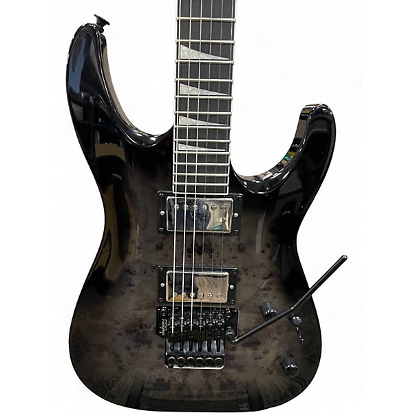 Used Jackson JS32 DKAP Trans Black Solid Body Electric Guitar