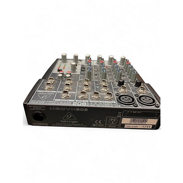 Used Behringer Xenyx 802 Unpowered Mixer