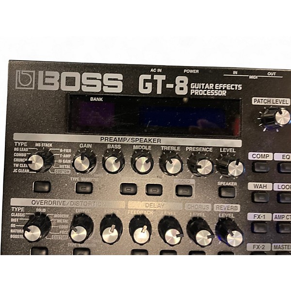 Used BOSS GT8 Effect Processor