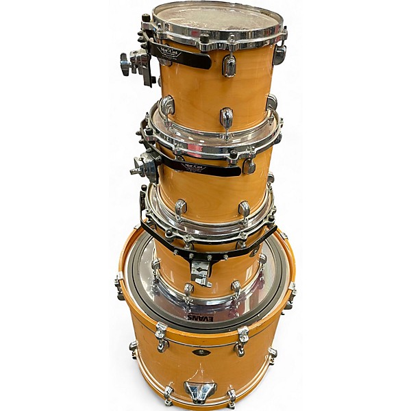 Used TAMA 4 Piece Starclassic blonde maple Drum Kit