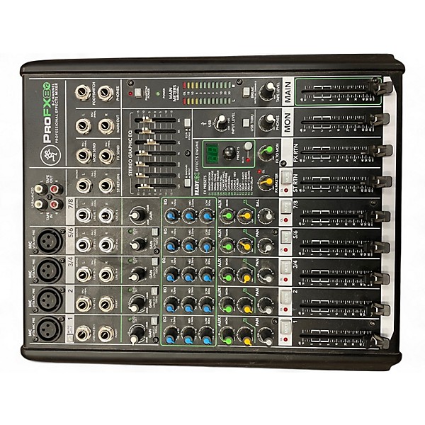 Used Mackie PROFX8 Unpowered Mixer