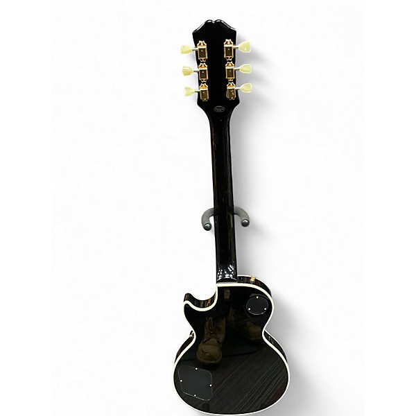 Used Epiphone Les Paul Custom P90 Black Solid Body Electric Guitar