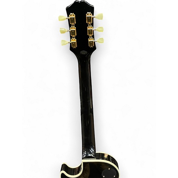 Used Epiphone Les Paul Custom P90 Black Solid Body Electric Guitar