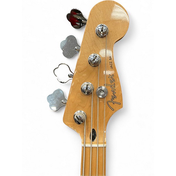 Used Fender Player Jazz Bass Ocean Blue Burst Electric Bass Guitar