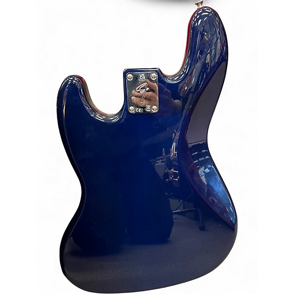 Used Fender Player Jazz Bass Ocean Blue Burst Electric Bass Guitar