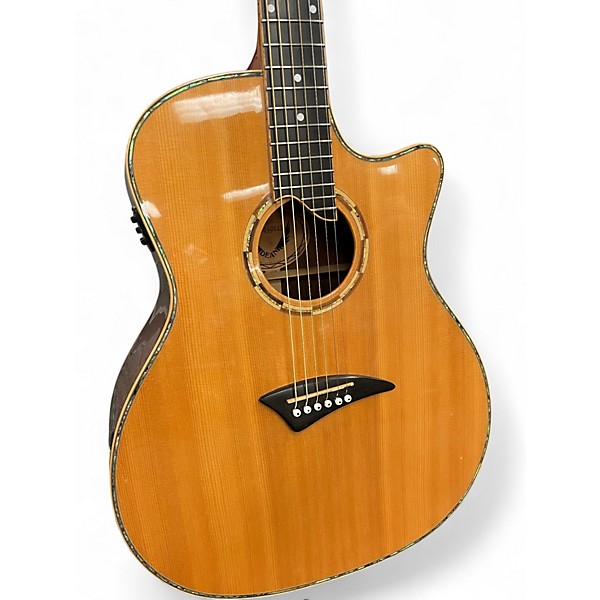 Used Dean ECSW Natural Acoustic Electric Guitar