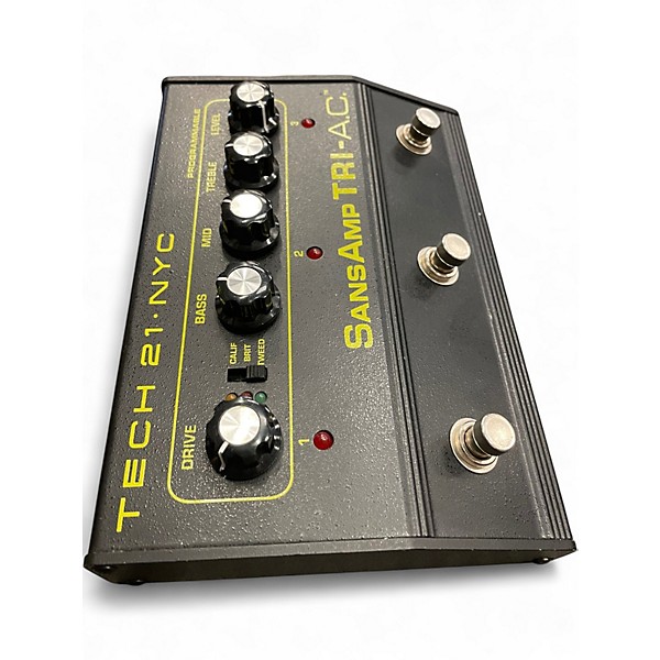 Used Tech 21 SansAmp Tri AC Distortion Effect Pedal