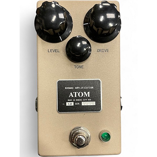 Used Browne Amplification Atom Effect Pedal