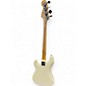 Used 2023 Fender Player Precision Bass Polar White Electric Bass Guitar