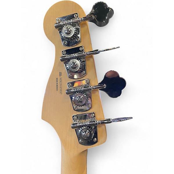 Used 2023 Fender Player Precision Bass Polar White Electric Bass Guitar