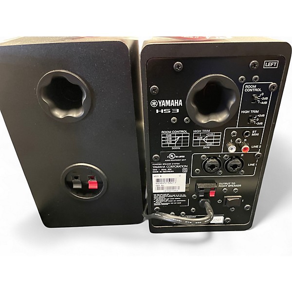Used Yamaha HS3 Studio Monitor Pair Powered Monitor