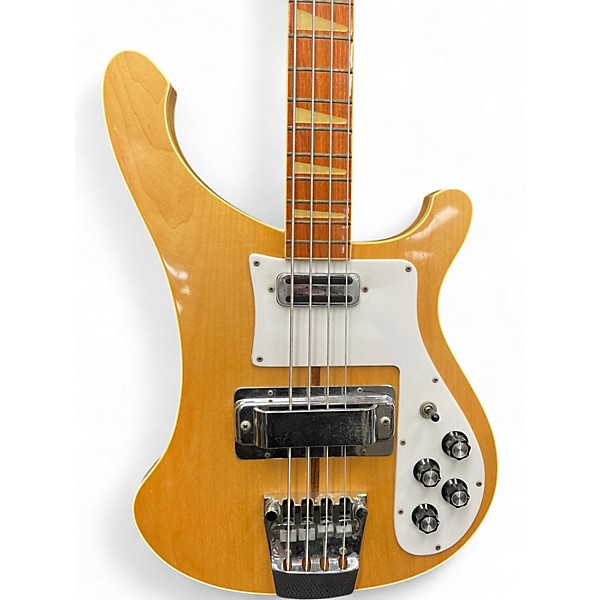 Vintage 1973 Rickenbacker 4001 Natural Electric Bass Guitar