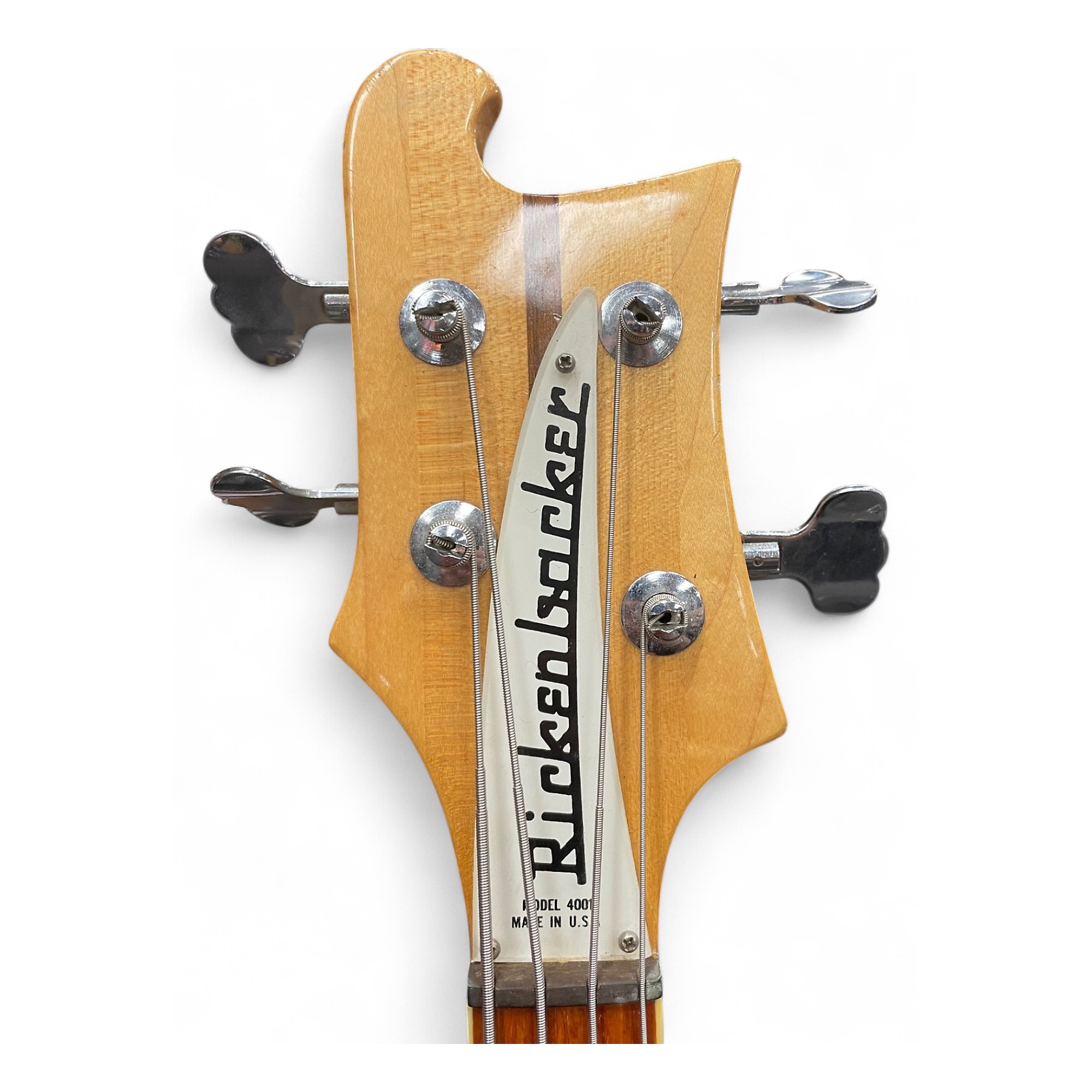 Vintage 1973 Rickenbacker 4001 Natural Electric Bass Guitar