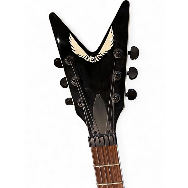 Used Dean CADDILAC X Black Solid Body Electric Guitar