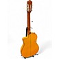 Used 2008 Cordoba 55FCE Thinbody Flamenco Natural Classical Acoustic Electric Guitar