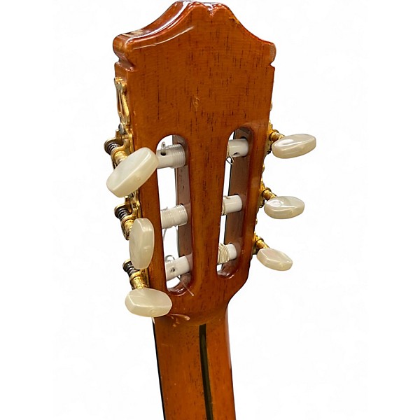 Used 2008 Cordoba 55FCE Thinbody Flamenco Natural Classical Acoustic Electric Guitar