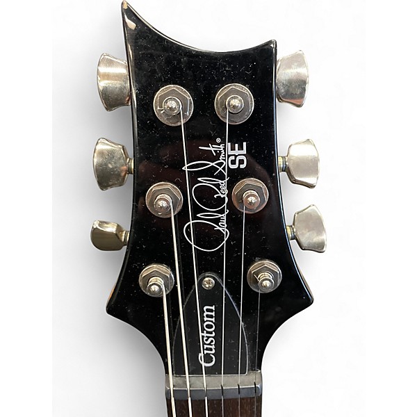 Used PRS SE Custom 24 Trans Gray Solid Body Electric Guitar