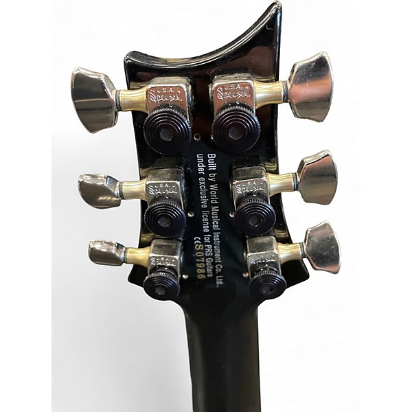 Used PRS SE Custom 24 Trans Gray Solid Body Electric Guitar