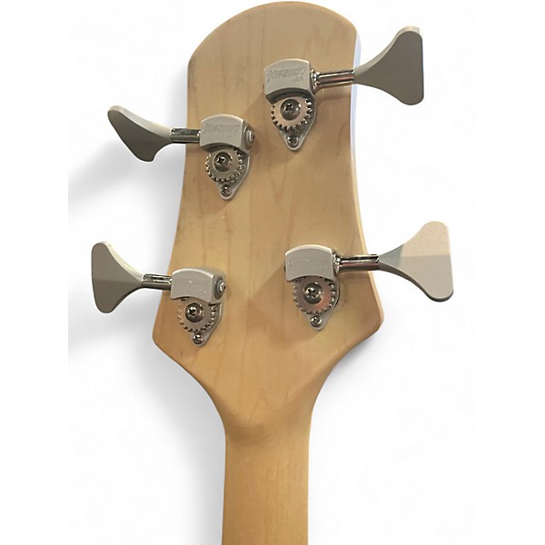 Used F Brock Fretless Bass Natural Electric Bass Guitar