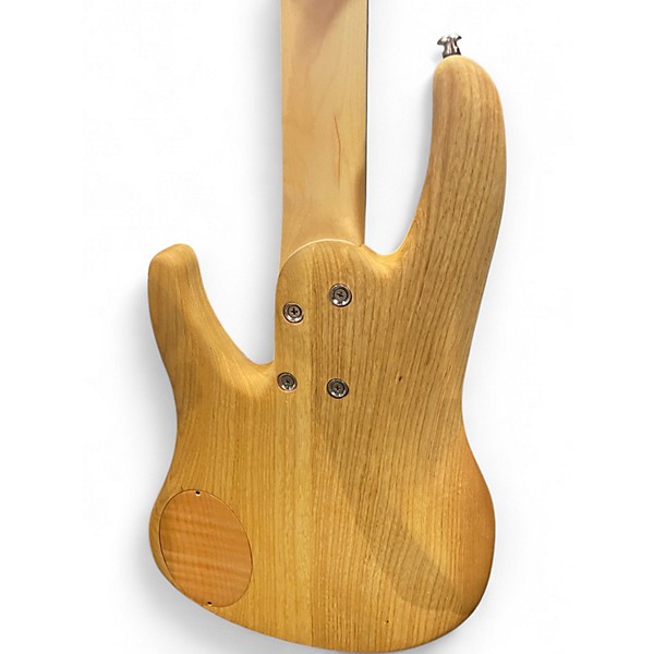 Used F Brock Fretless Bass Natural Electric Bass Guitar