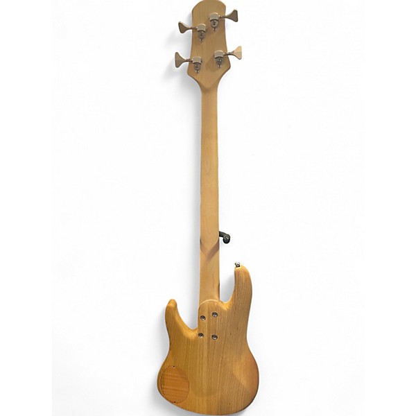 Used F Brock Fretless Bass Natural Electric Bass Guitar