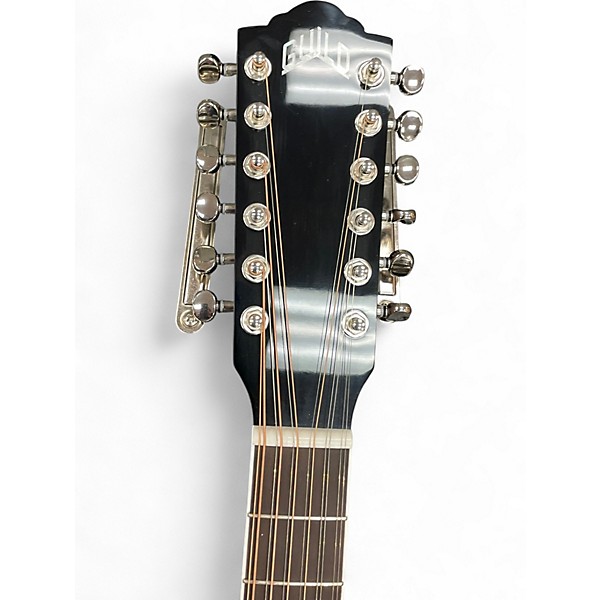 Used Guild F2512E DELUXE ROSEWOOD Natural 12 String Acoustic Electric Guitar