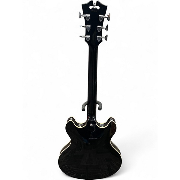 Used D'Angelico PREMIER DAPDCSBKCSCB BLACK Hollow Body Electric Guitar