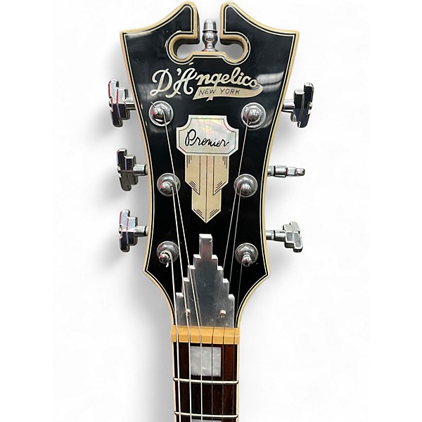 Used D'Angelico PREMIER DAPDCSBKCSCB BLACK Hollow Body Electric Guitar