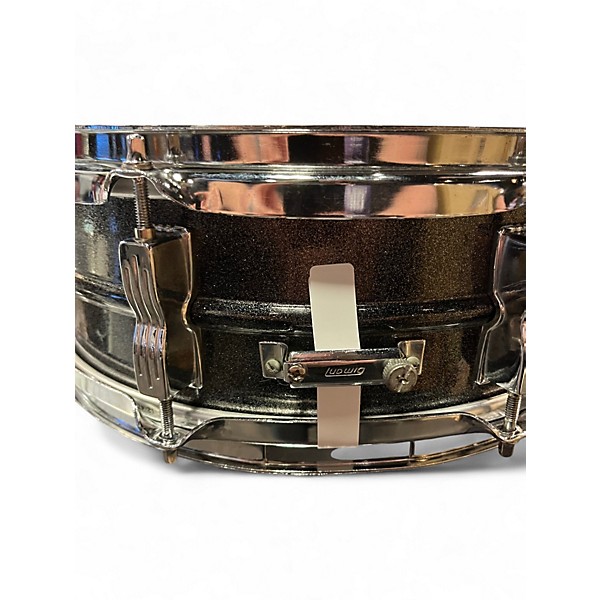 Used Ludwig 14X5 Acrolite Snare Black Galaxy Drum