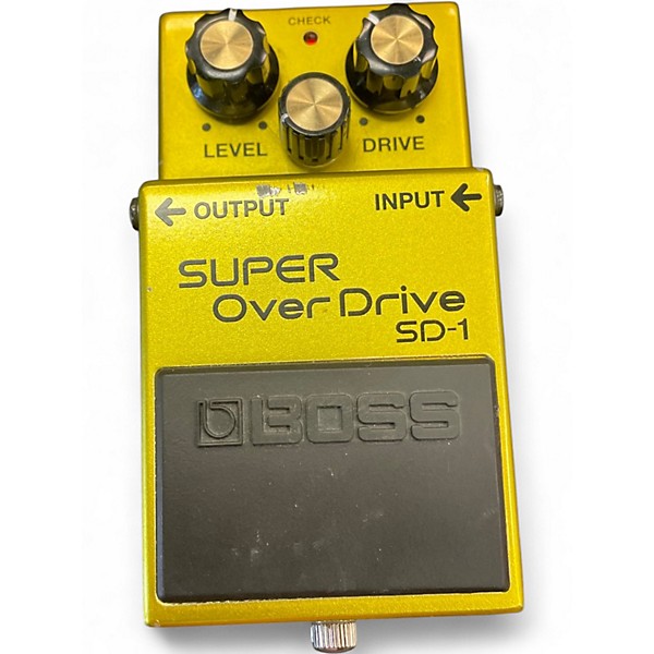 Used BOSS SD1 Super Overdrive Effect Pedal