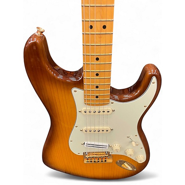 Used Fender American Professional Stratocaster SSS Honey Burst Solid Body Electric Guitar