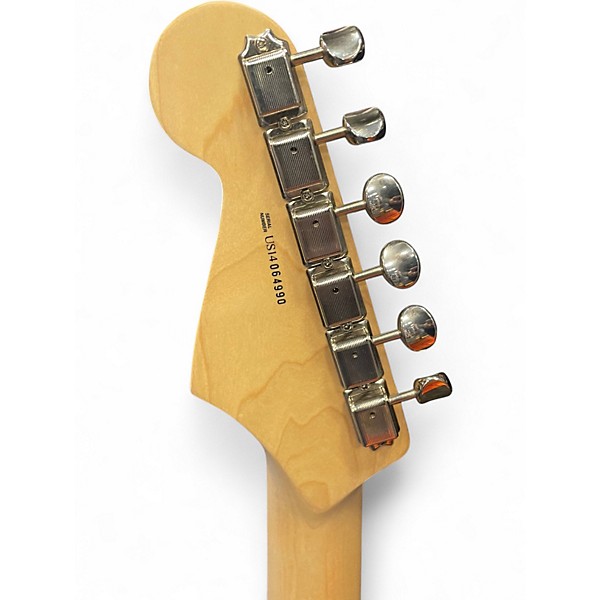 Used Fender Eric Clapton "Blackie" Stratocaster Black Solid Body Electric Guitar