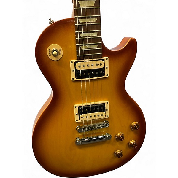 Used Gibson Les Paul Studio Sunburst Solid Body Electric Guitar