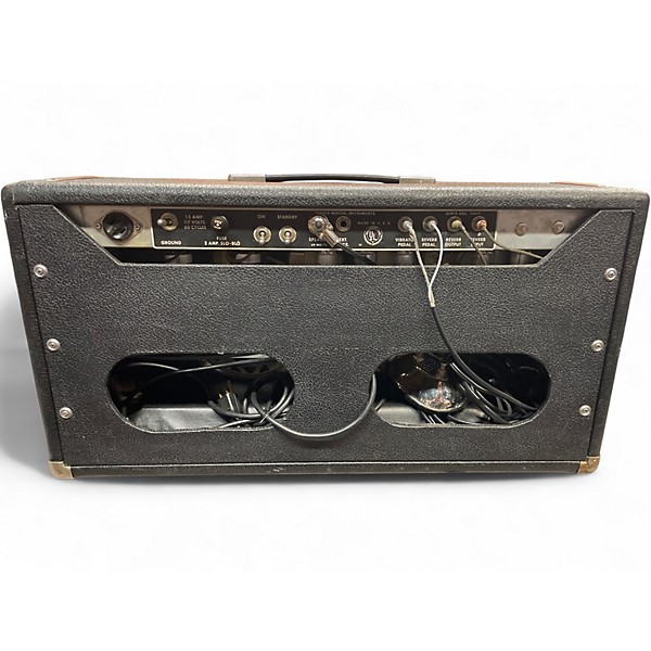 Vintage 1969 Fender Bandmaster Reverb Tube Guitar Combo Amp