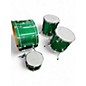 Used Ludwig 4 Piece Centennial GREEN SPARKLE Drum Kit thumbnail