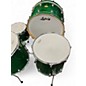 Used Ludwig 4 Piece Centennial GREEN SPARKLE Drum Kit