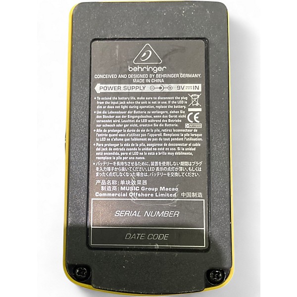 Used Behringer BEQ700 Graphic Equalizer Bass Effect Pedal