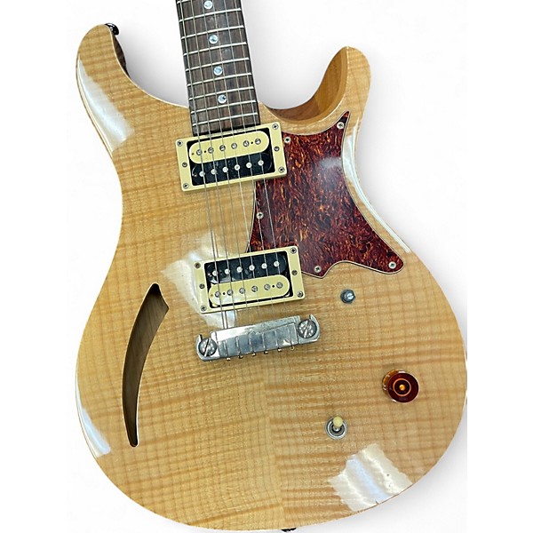 Used PRS SE Custom 22 Semi-Hollowbody Natural Hollow Body Electric Guitar