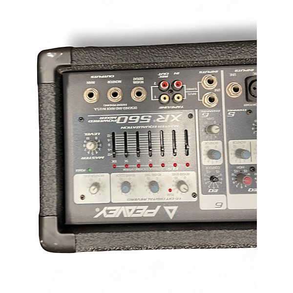 Used Peavey XR560 Powered Mixer
