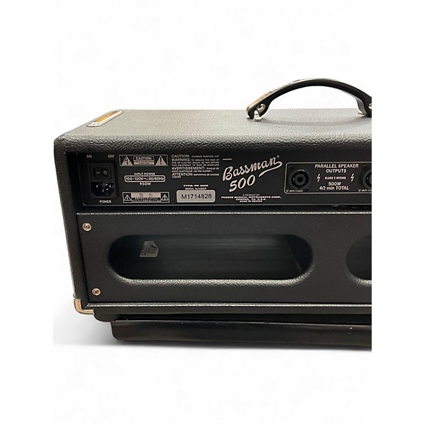 Used Fender BASSMAN 500 Bass Amp Head
