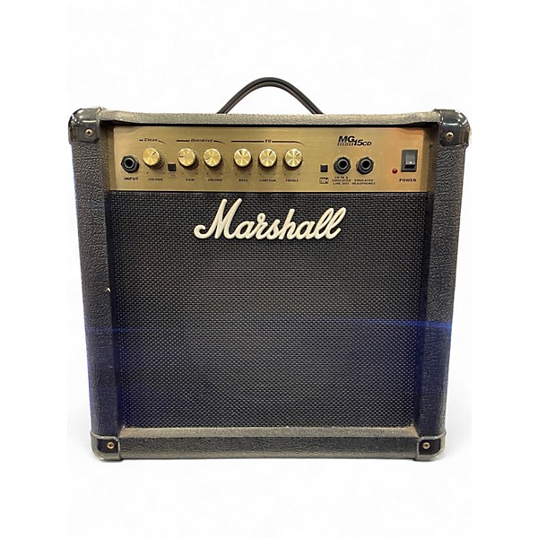 Used Marshall MG15CD 15W 1X8 Guitar Combo Amp