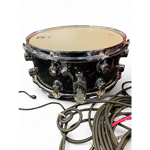 Used Mapex 6X13 Black Panther Premium Snare Satin Black Drum