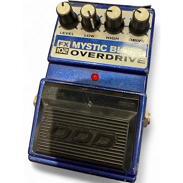Used DOD MYSTIC BLUES OVERDRIVE Effect Pedal