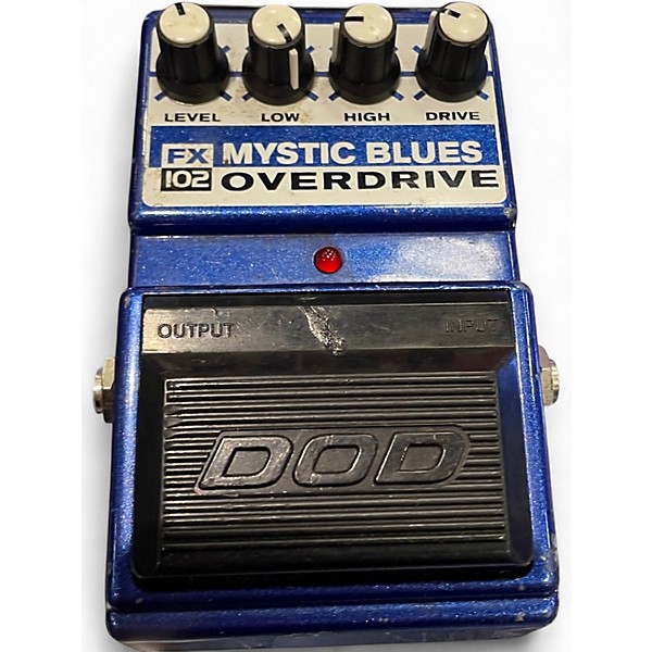Used DOD MYSTIC BLUES OVERDRIVE Effect Pedal