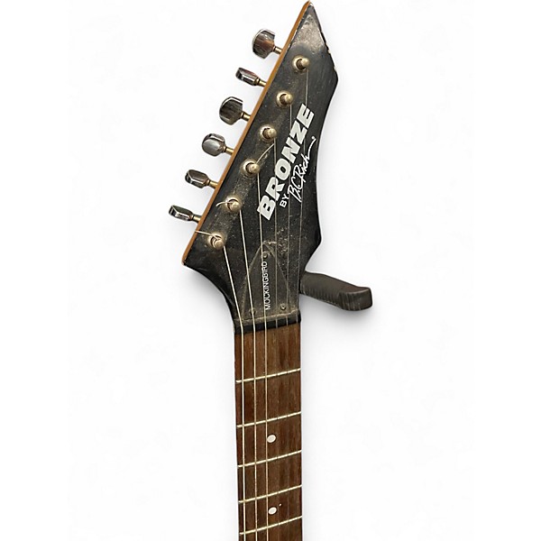 Used B.C. Rich Bronze Series Mockingbird Metallic Red Solid Body Electric Guitar