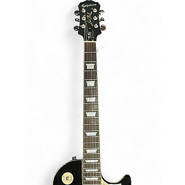 Used Epiphone Les Paul Standard Black Solid Body Electric Guitar